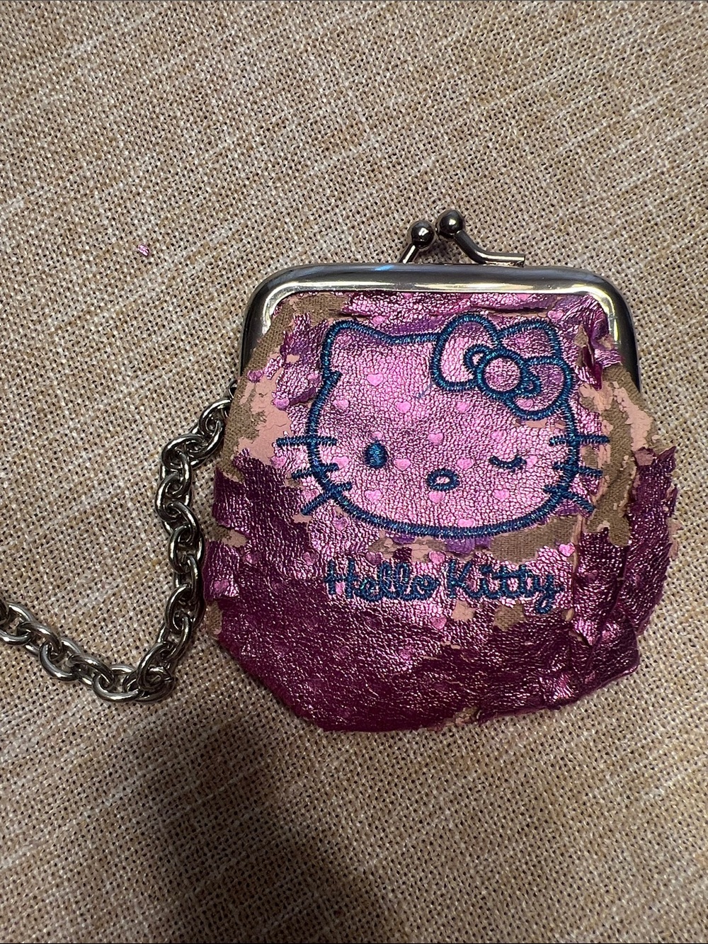 Loungefly 2007 Hello Kitty Clutch With Attached Coin Purse - Picture 17 of 17